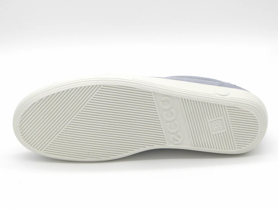 132-71-001 Dames Veterschoenen Sportief Ecco Soft 2 / 206503-02434 Lichtblauw (3224) - Afbeelding 5