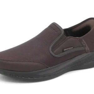 242-29-007 Heren Instappers Sportief Skechers Slip-Ins Slade Cooper 205237 RDBR Donkerbruin  (2827)