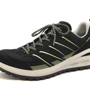 139-91-002 Dames Veterschoenen  Wandelschoen Grisport Brooke 15107-01 Zwart Combi  (2466)