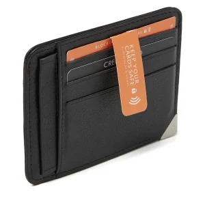 93-15634-9 Lederwaren Universeel Lederwaren Creditcard HJ de Rooy Toromnto 15634 Zwart  (3015)