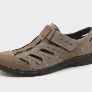 212-19-001 Heren Bandschoen Sportief Rohde 1235-17 Donkerbeige (2428)