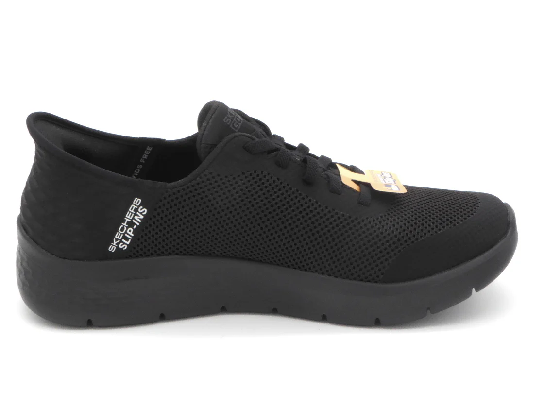 242-99-015 Heren Instappers Sportief Skechers Slip-Ins Go Walk Flex 216324 BBK Zwart (2993) - Afbeelding 3
