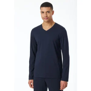 Langarmshirt V-Ausschnitt 182187