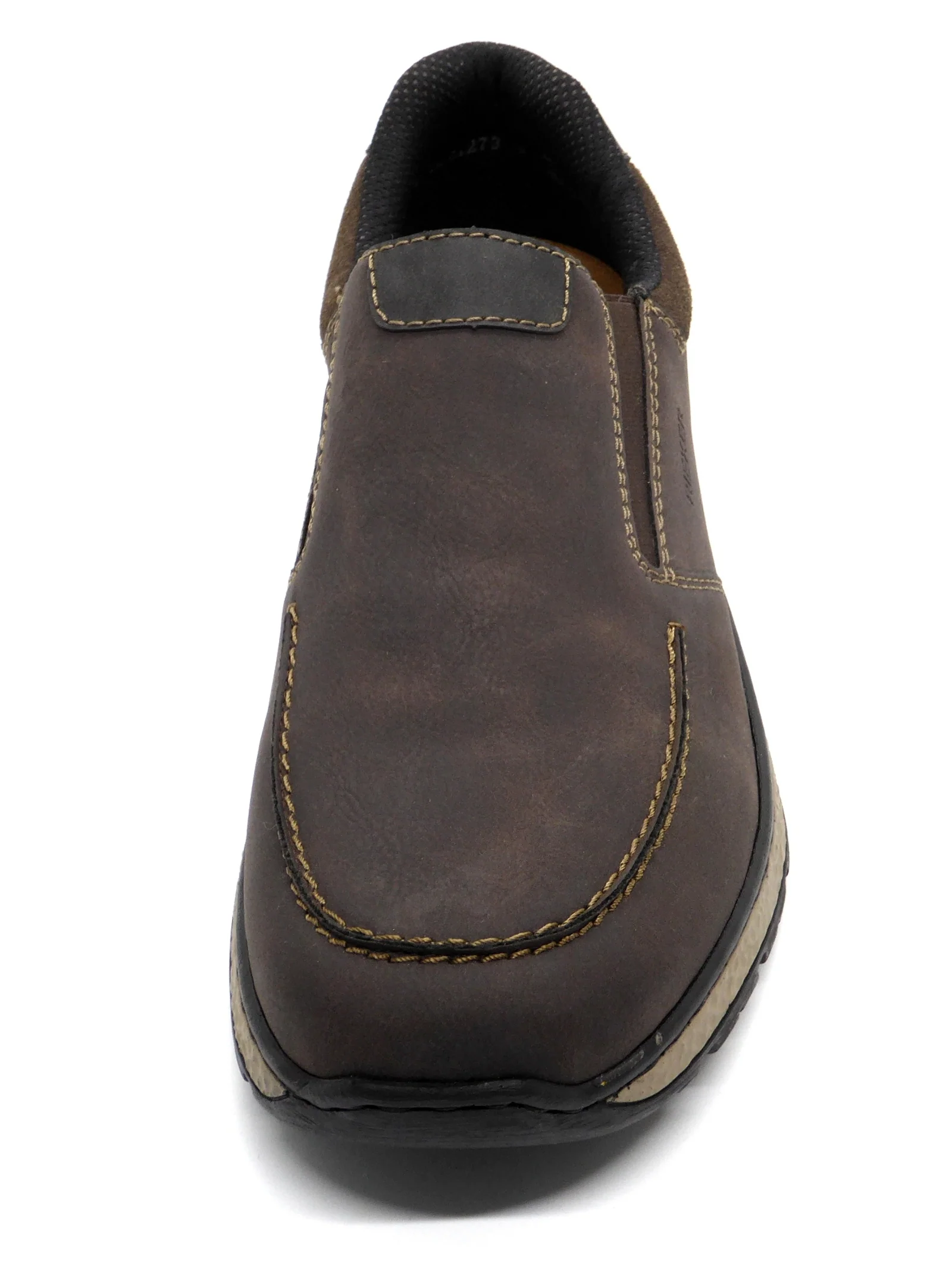 242-29-002 Heren Instappers Sportief Rieker B9062-26 Donkerbruin Wijdte H (726) - Afbeelding 4