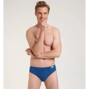 sloggi men GO Natural Brief C2P 10214618 M008 BLUE - DARK COMBINATION