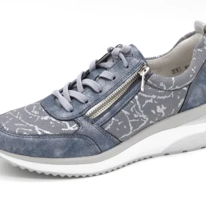 133-75-011 Dames Veterschoenen  Sneaker Remonte D2401-11 Middenblauw  (2952)