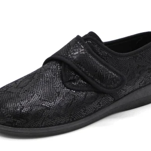 192-99-003 Dames Pantoffel-Gesloten Ongevoerd Neles 61802 Zwart (466)