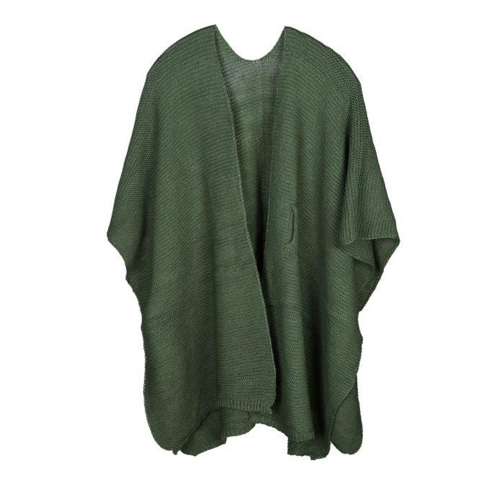 Luxe Gebreide Poncho SH69339 - Afbeelding 6