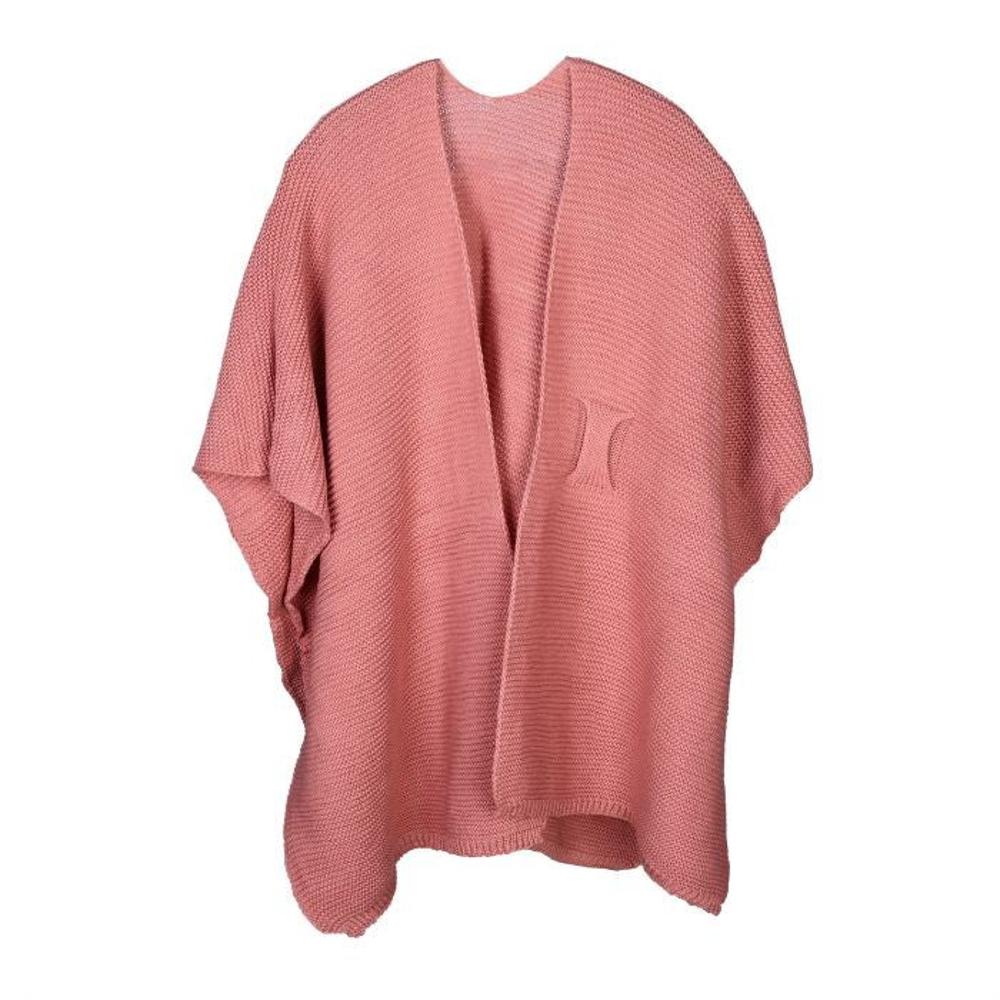 Luxe Gebreide Poncho SH69339 - Afbeelding 8