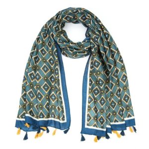 Winter Sjaal met kwastjes SH69246