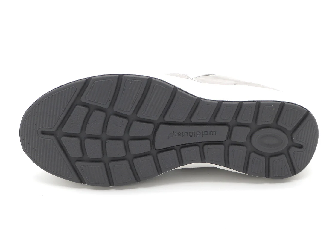 131-81-006 Dames Veterschoenen Comfort Waldlaufer Bungeez 831M01-501-424 Lichtgrijs Wijdte M (3510) - Afbeelding 5