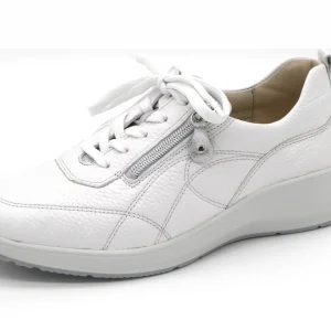 131-01-011 Dames Veterschoenen  Comfort Waldlaufer 698004-300-659 Wit Wijdte K (2930)