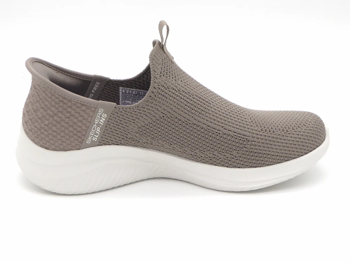 142-19-002 Dames Instappers Sportief Skechers Ultra Flex 3.0-Easy Win 150450 TPE Donkerbeige (3255) - Afbeelding 3