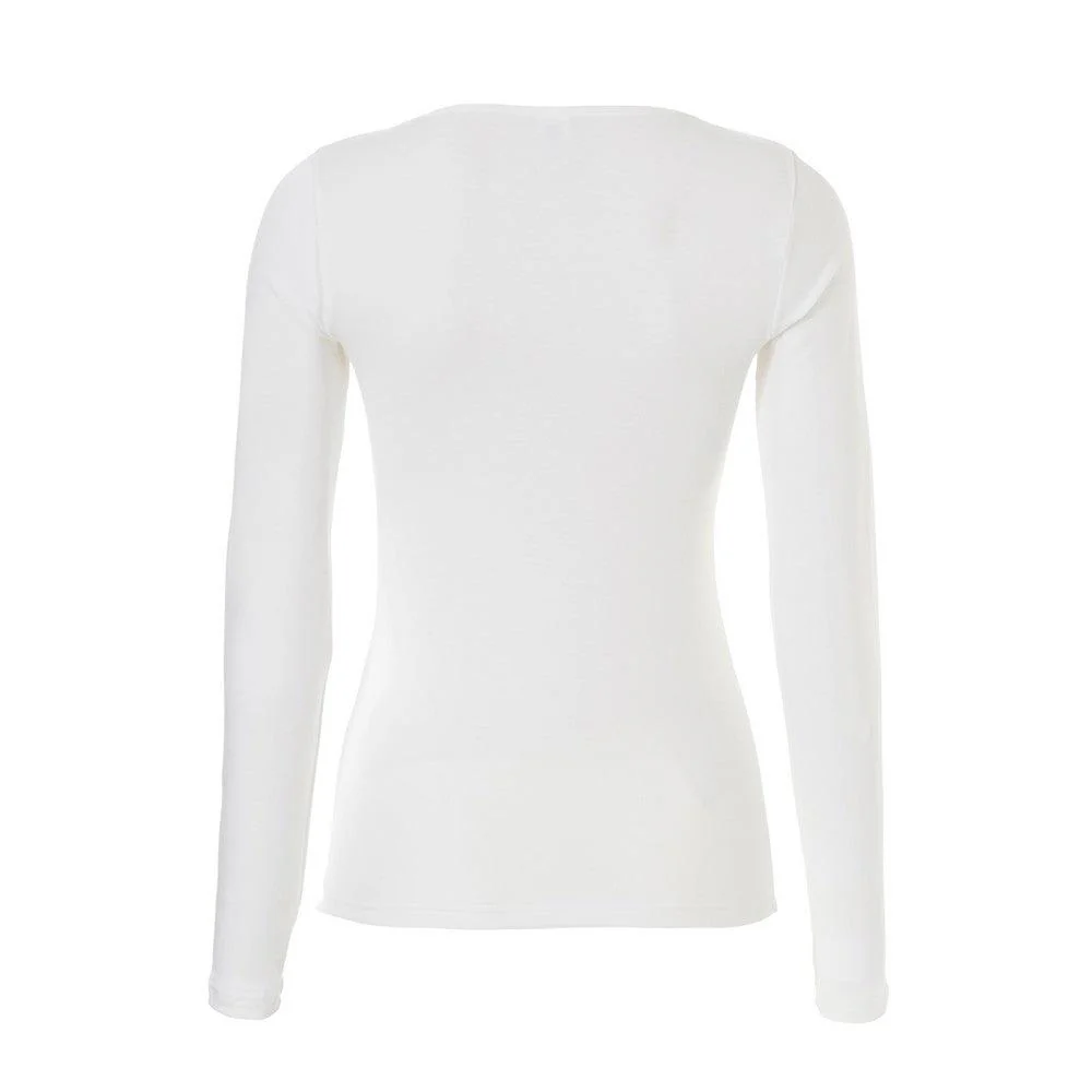 Shirt LS round neck lace 60381 - Afbeelding 4