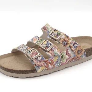 162-51-003 Dames Open Slippers Sportief Rohde 5626-14 Combi Kleuren (3586)