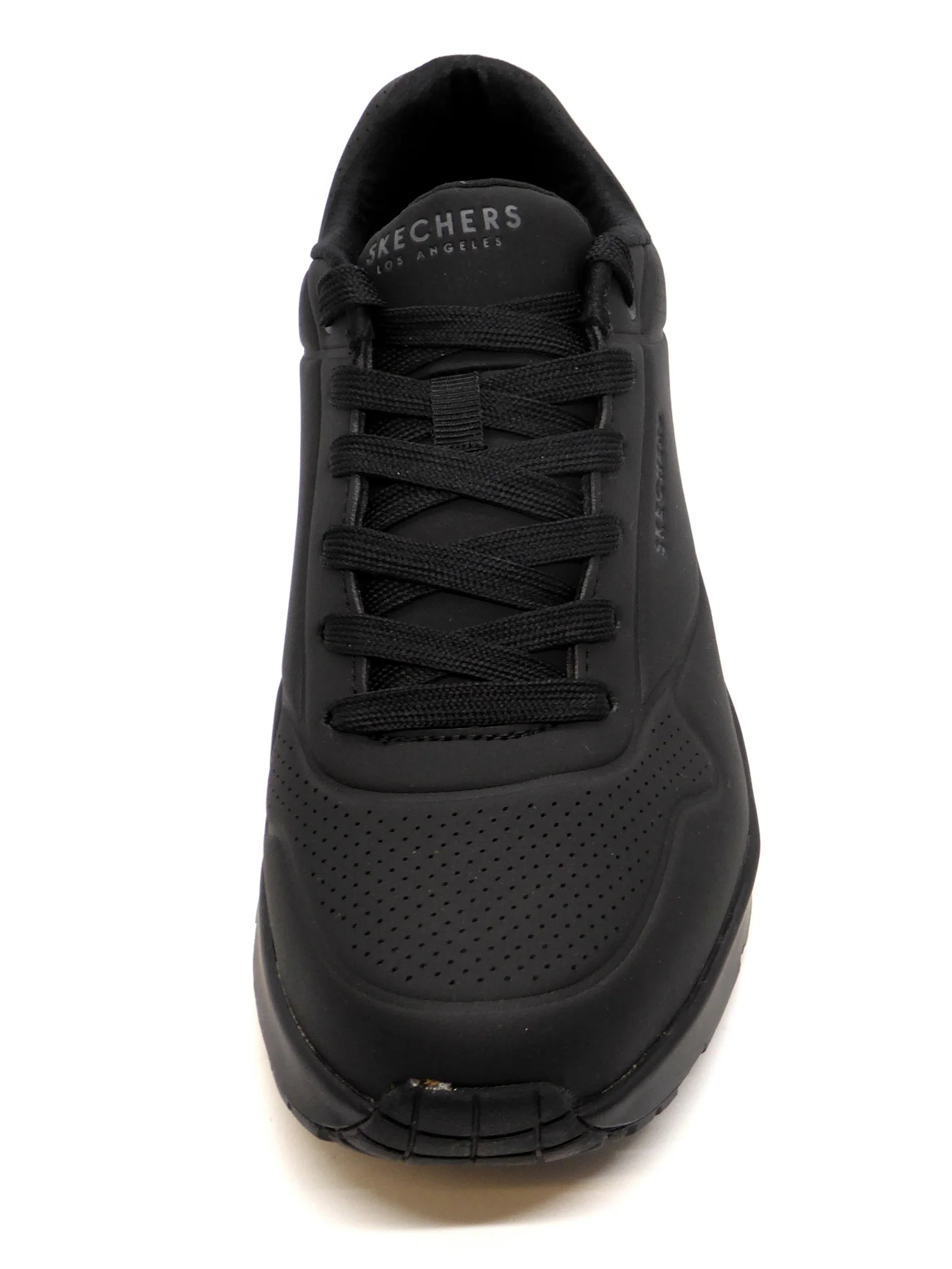 232-99-009 Heren Veterschoenen Sportief Skechers Uno Stand on Air 52458 BBK Zwart (1009) - Afbeelding 4