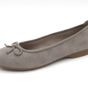 143-85-002 Dames Instappers Ballerina Jana 22164-231 Middengrijs Wijdte H (3480)