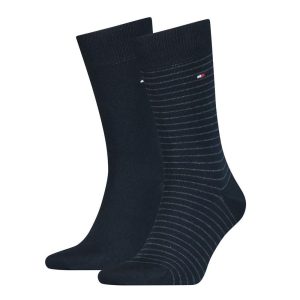Men Small Stripe Sock 2P 100001496