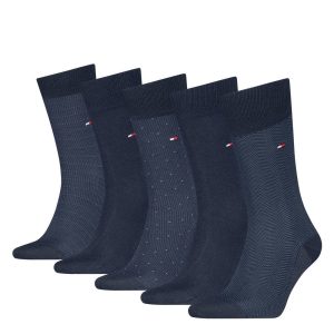 TH Men Sock 5P Giftbox Herringbone Dot 701235374
