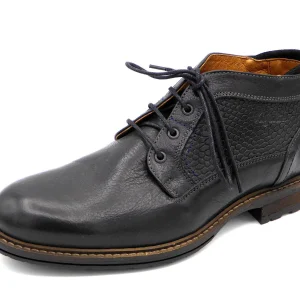 271-99-001 Heren Hoge Schoenen Boot Net Australian Warner 15.1300.01-A00 Zwart  (1068)