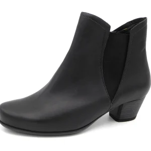 171-99-016 Dames Hoge Schoenen Boot Hak Durea 9488-878-6139 Zwart Wijdte K (527)