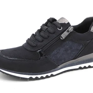 133-79-008 Dames Veterschoenen  Sneaker Marco Tozzi 23785-888 Donkerblauw  (2887)