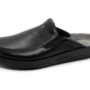 281-99-009 Heren Pantoffel-Muilen Leer Rohde 2776-90 Zwart  (1614)