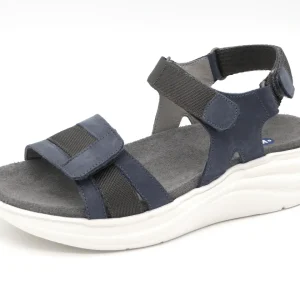 152-75-004 Dames Sandalen Sportief Wolky Miku 0565210-840 Middenblauw  (3235)