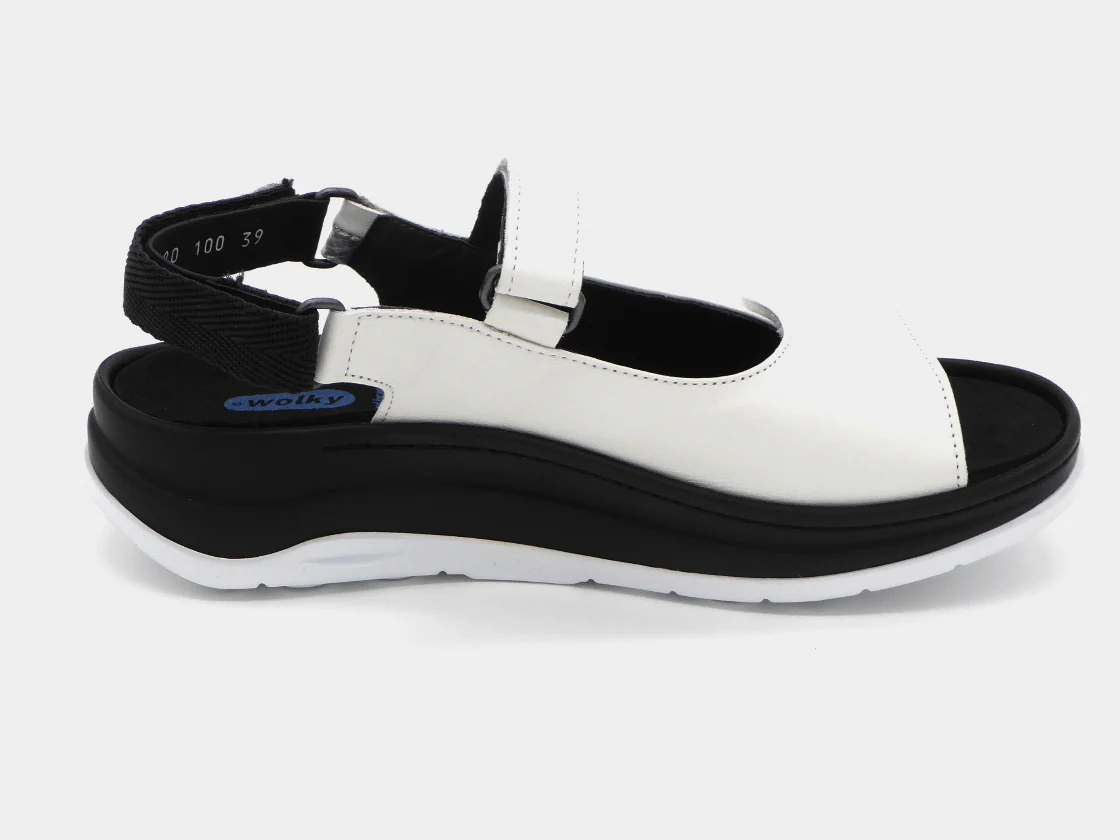 152-01-004 Dames Sandalen Sportief Wolky Adura 0335020-100 Wit (2559) - Afbeelding 3