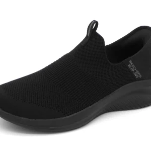 142-99-003 Dames Instappers Sportief Skechers Slip-Ins Ultra Flex 3.0 Cozy Streak 149708 BBK Zwart  (2817)