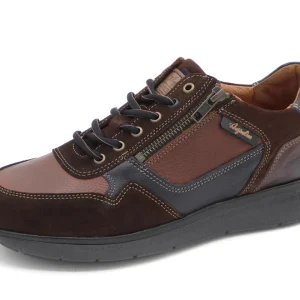 232-29-002 Heren Veterschoenen Sportief Australian Dakota 15.1642.01-T5X Donkerbruin Wijdte H (2075)
