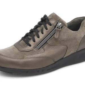 131-89-004 Dames Veterschoenen  Comfort Durea Go 6260-688-1122 Donkergrijs Wijdte K (2791)