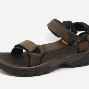 252-29-010 Heren Sandalen Sportief Teva Terra FI 5 Universal 1099442-TKCF Donkerbruin (2891)