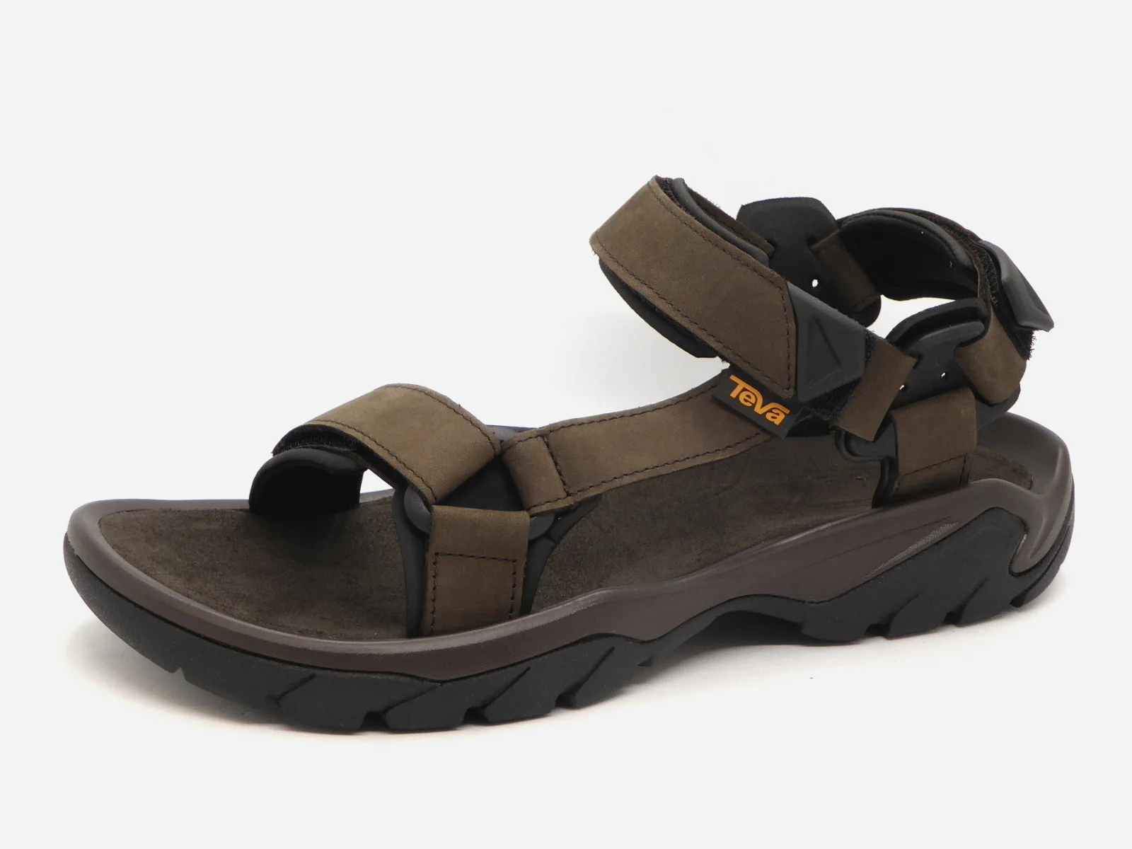252-29-010 Heren Sandalen Sportief Teva Terra FI 5 Universal 1099442-TKCF Donkerbruin (2891)