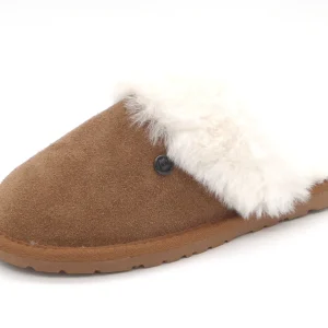 183-25-004 Dames Pantoffel-Muilen Gevoerd Blenzo 1785CO1 Middenbruin  (2877)