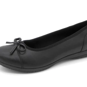 143-99-007 Dames Instappers Ballerina Jana 22168-001 Zwart Wijdte H (2738)