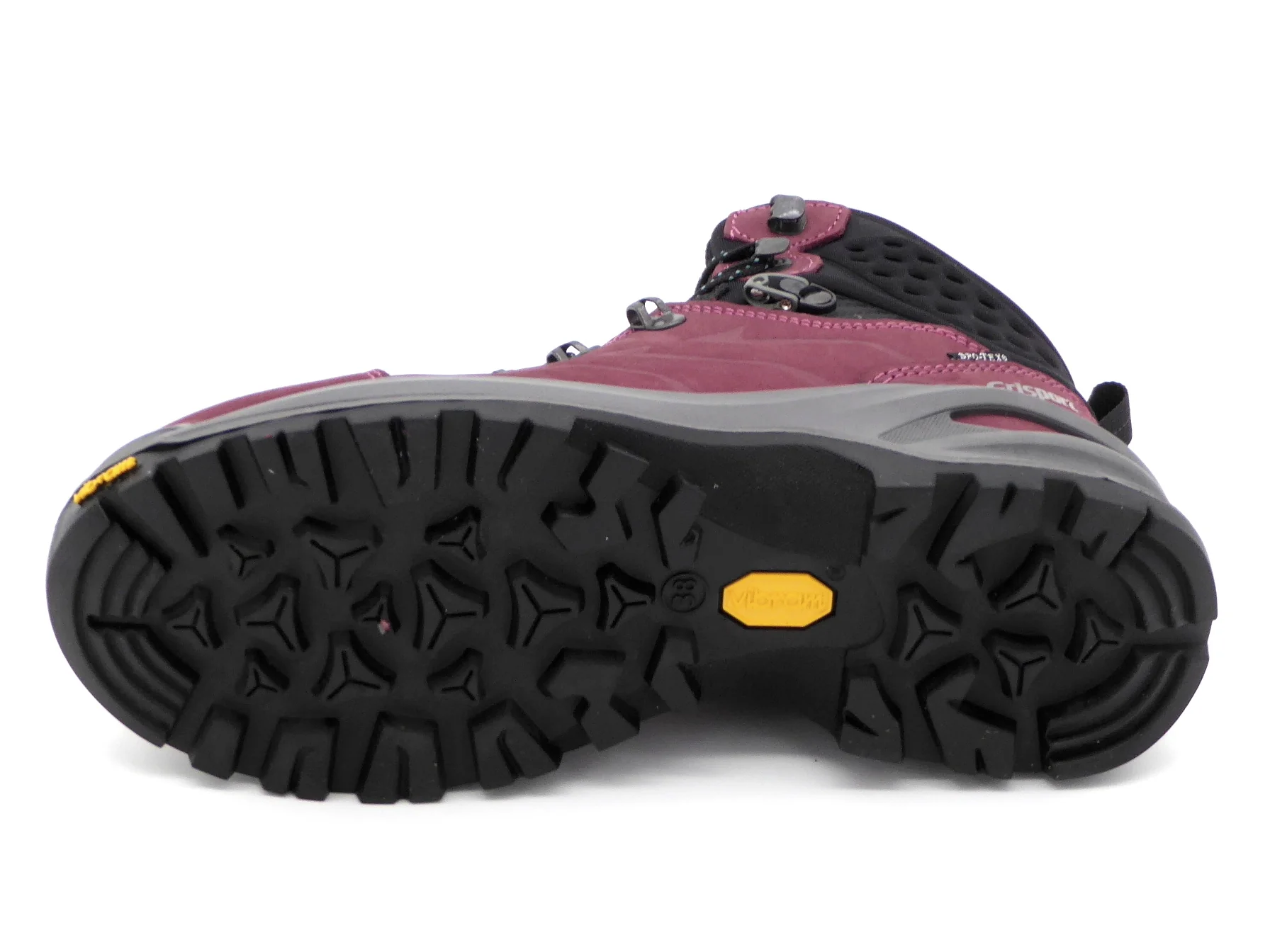 179-39-003 Dames Hoge Schoenen Wandelboot Grisport Terrain Mid 15207-119 Donkerrood (2070) - Afbeelding 5