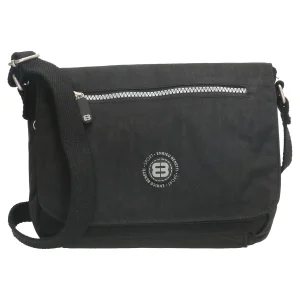 95-66831-001 Lederwaren Dames Schoudertas Klein Enrico Benetti 66831-001 Zwart (1117)