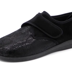 192-99-001 Dames Pantoffel-Gesloten Ongevoerd Neles 61800 Zwart  (1676)