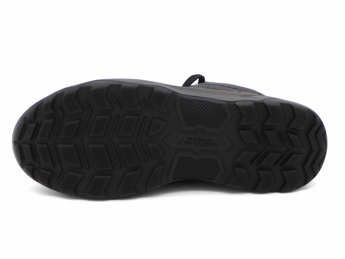 231-99-017 Heren Veterschoenen Comfort Waldlaufer 718006-316-991 Zwart Wijdte H (3307) - Afbeelding 5