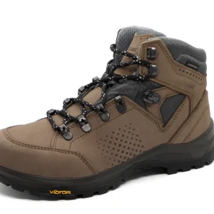 179-21-001 Dames Hoge Schoenen Wandelboot Grisport Oregon Mid 14415-04 Lichtbruin (1272)