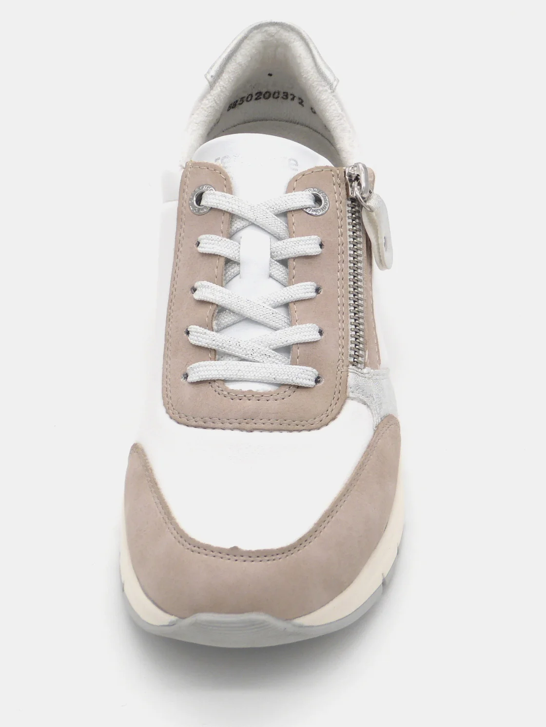 133-09-005 Dames Veterschoenen Sneaker Remonte D0G09-81 Wit Combi Wijdte H (2609) - Afbeelding 4