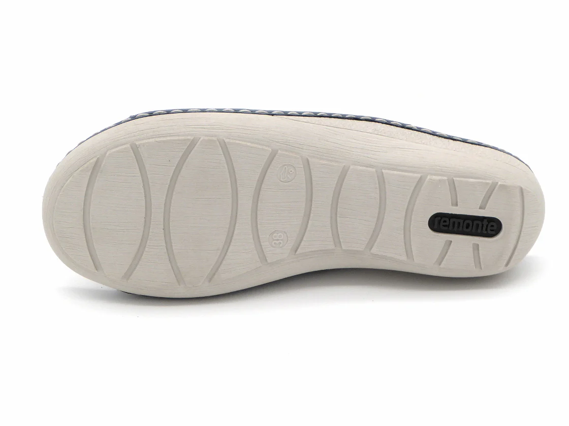 151-75-001 Dames Sandalen Comfort Remonte D7647-16 Middenblauw (1914) - Afbeelding 5