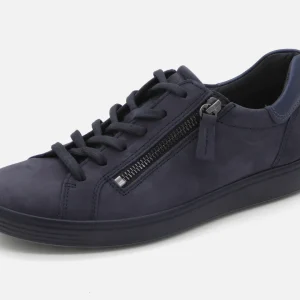 132-79-007 Dames Veterschoenen  Sportief Ecco Soft 7 / 490553-61332 Donkerblauw  (3379)