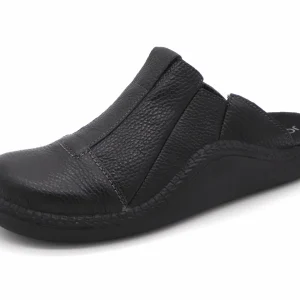 281-99-008 Heren Pantoffel-Muilen Leer Josef Seibel 17988-100 Monaco 288 Zwart  (1448)