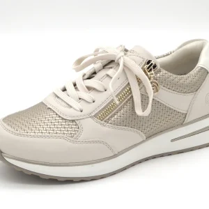 133-11-019 Dames Veterschoenen  Sneaker Remonte D1G08/60 Lichtbeige  (3534)