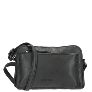 95-66919-001 Lederwaren Dames Schoudertas Klein Enrico Benetti 66919-001 Zwart (1065)