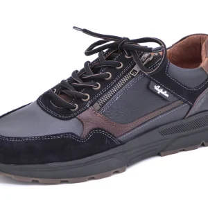 232-79-008 Heren Veterschoenen Sportief Australian Connery 15.1682.01-SJS Donkerblauw Wijdte K (2795)