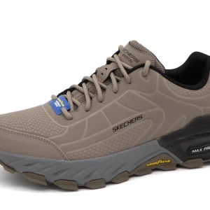 239-19-001 Heren Veterschoenen Wandelschoen Skechers Max Protect-Irongaurd 237672 TPBK Donkerbeige  (2829)