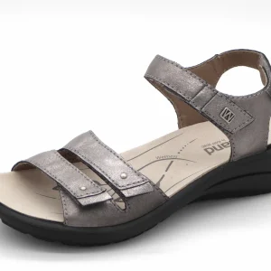 151-85-003 Dames Sandalen Comfort Westland 25902-49-708 Annecy 02 Middengrijs (2612)